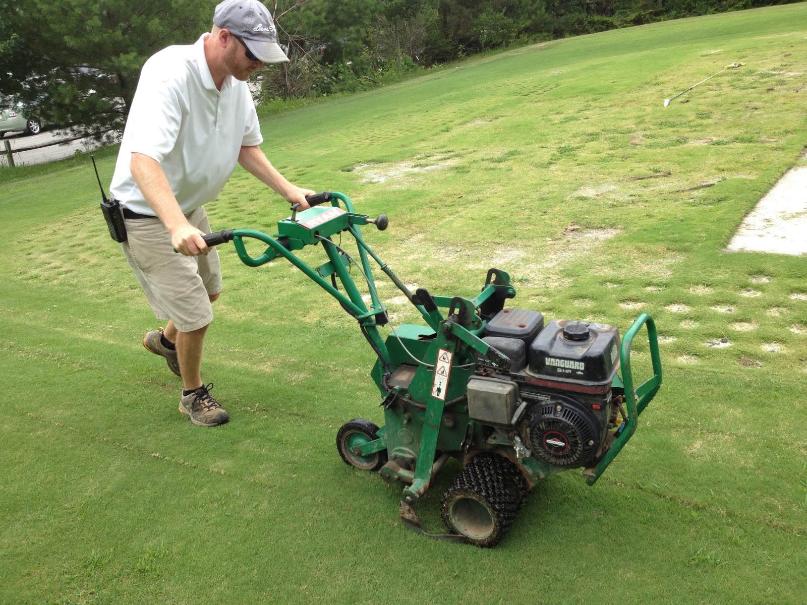 What are the basics of golf course maintenance?